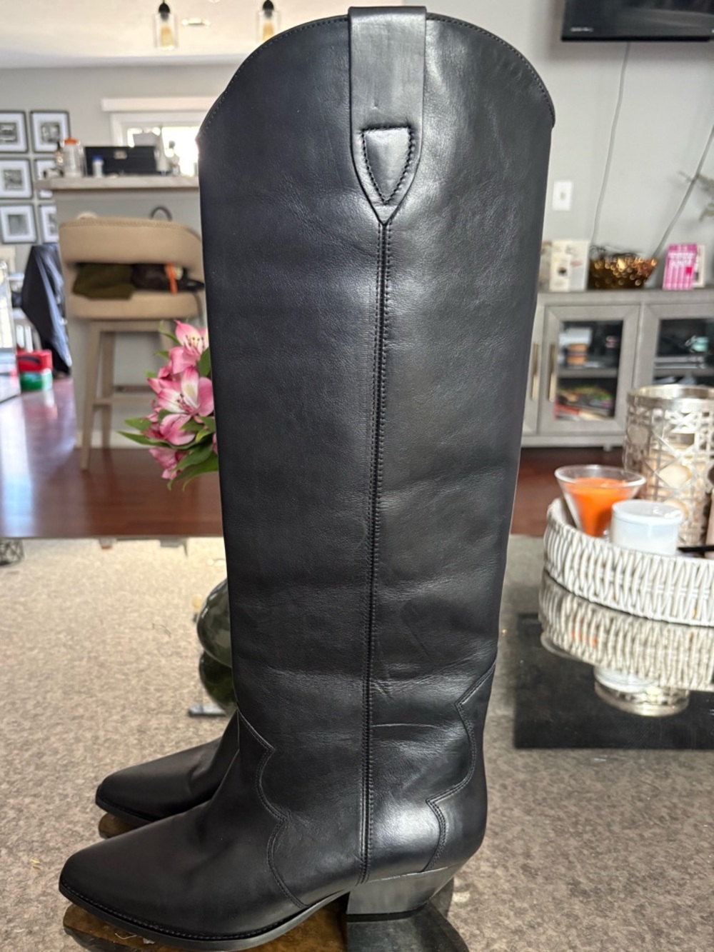 Isabel Marant Denvee Boot in Black SZ 39 - Picture 11 of 12